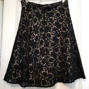 Helen Wang Black Lace Skirt